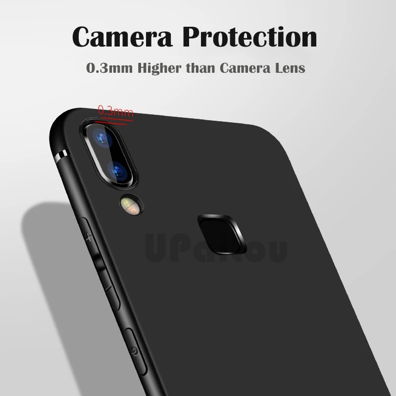 UPaitou для vivo IQOO 23X21 X21i X21S X20 X9S X21s X23 V11 V15 Pro Plus Матовый ТПУ чехол из мягкого силикона с