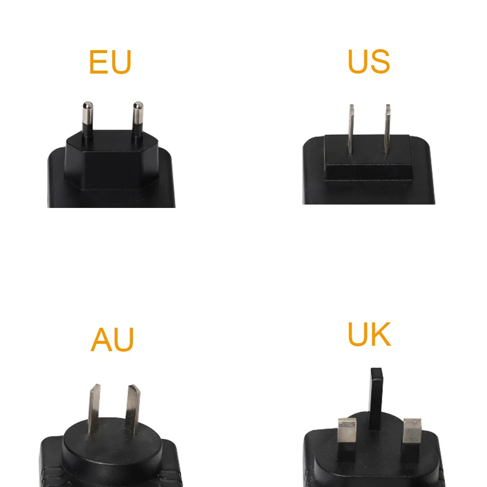 12V блок питания светодиодной ленты 2A 24W настенный импульсный источник для с 5 5/2 1