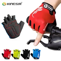 kingsir summer breathable mountain bike gloves shockproof anti slip cycling gloves mtb gloves mens sport gloves bicycle gloves