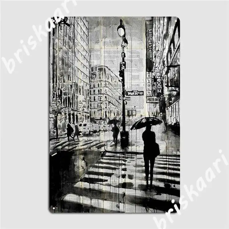 

Manhattan Moment Metal Sign Club Home Home Designing Wall Decor Tin Sign Poster