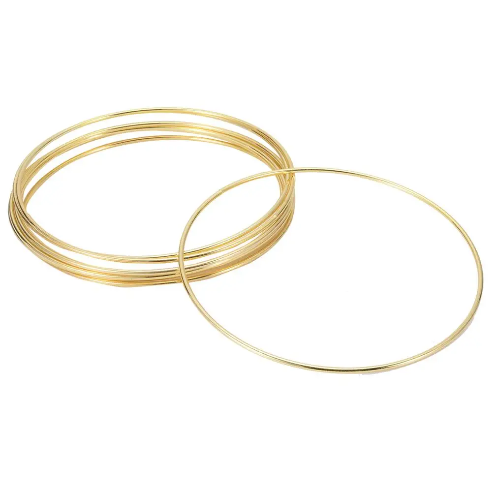 

10/20/30/40Cm Creative Metal Ring Wedding Iron Props Round Ring Home Decorations Hoop Macrame Craft Dreamcatcher Ring Diy Doll