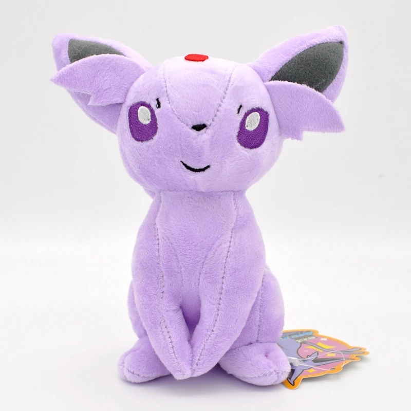 4 стиля Eevee плюшевые игрушки Sylveon Leafeon Espeon Vaporeon мультяшная мягкая плюшевая игрушка