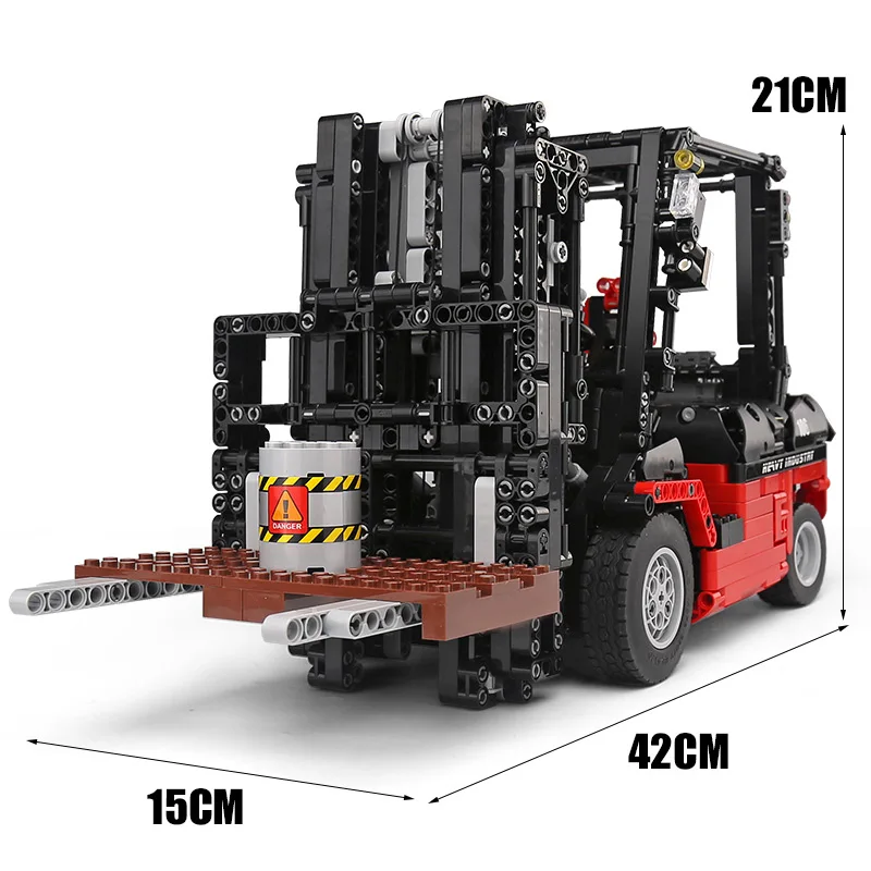 Высокотехнологичный моторный автомобиль Mould King совместимый с двигателем 3681
