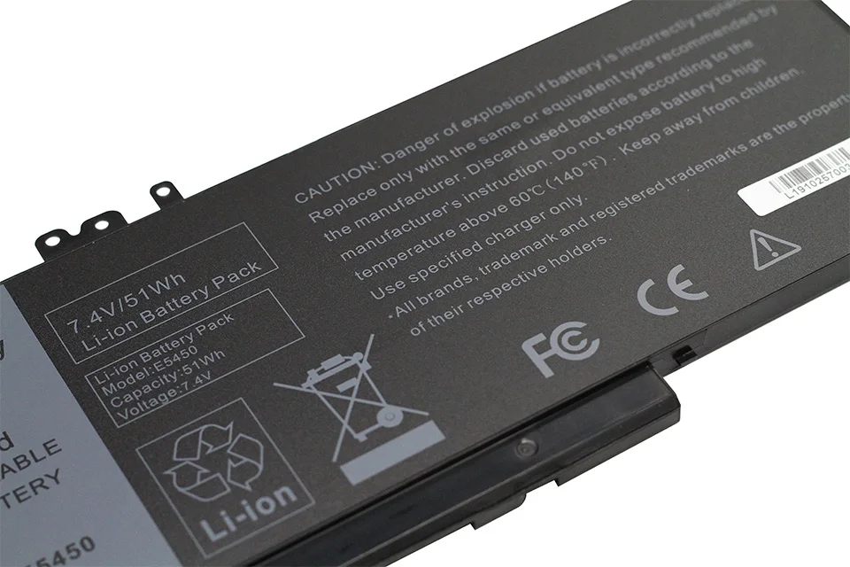 Golooloo 7,4 V 51Wh Аккумулятор для ноутбука Dell Latitude 3150 3160 E5250 E5450 E5470 E5550 E5570 G5M10 7V69Y TXF9M 79VRK 07V69Y