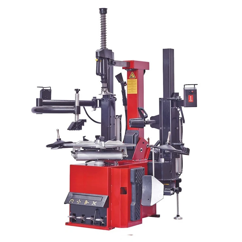 Automatic tyre changer with tilting back post double help arm good AOS650S |
