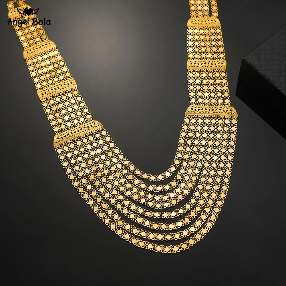Ethiopian Necklace Muslim Islamic Turkish Women Dubai Middle East Jewelry African Wedding Gifts Allah Arab Persia Jewellery