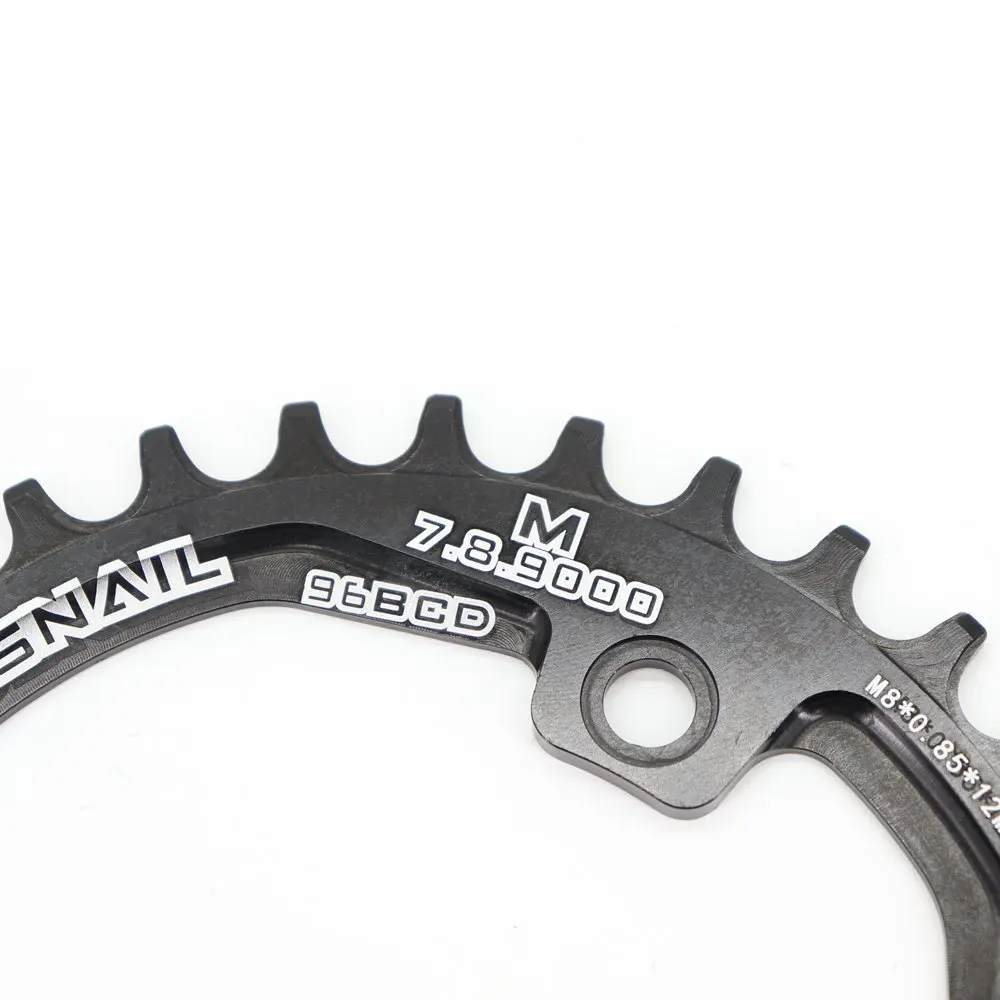 Круглая Асимметричная звезда Snail Chainring 96bcd для велосипеда Shimano M6000 M7000 M8000 M9000