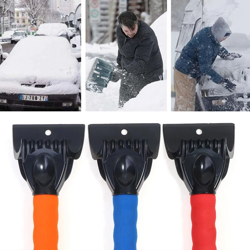 

1pc Scraper Snow Shovel Windshield Car Winter Snow Removal Cleaning Tool