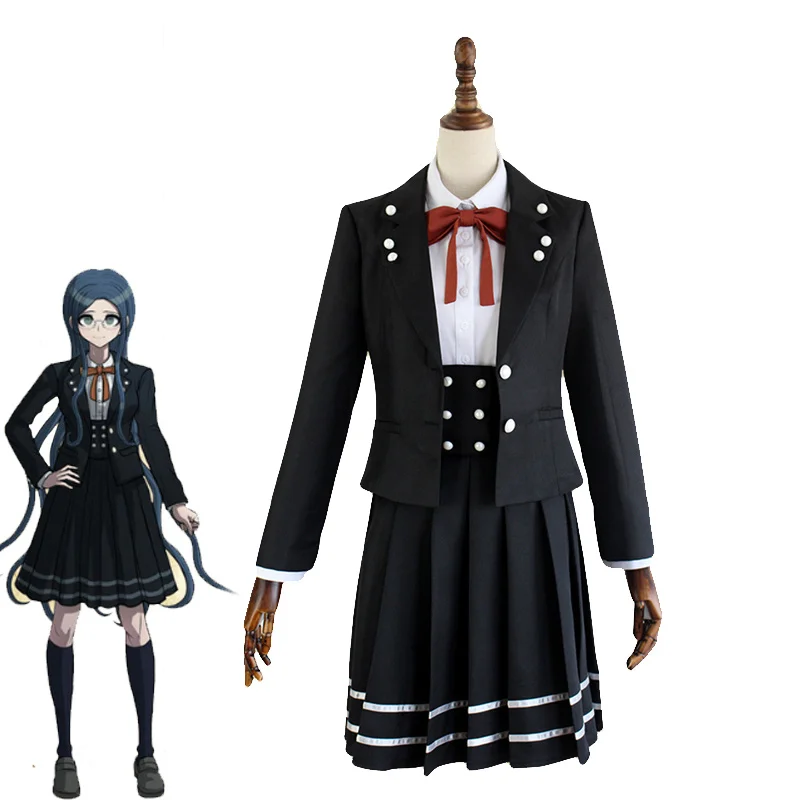 

Japanese Game Danganronpa V3 Shirogane Tsumugi Cosplay Costume Women's Fancy JK Suit Halloween Carnival Uniforms Custom Made