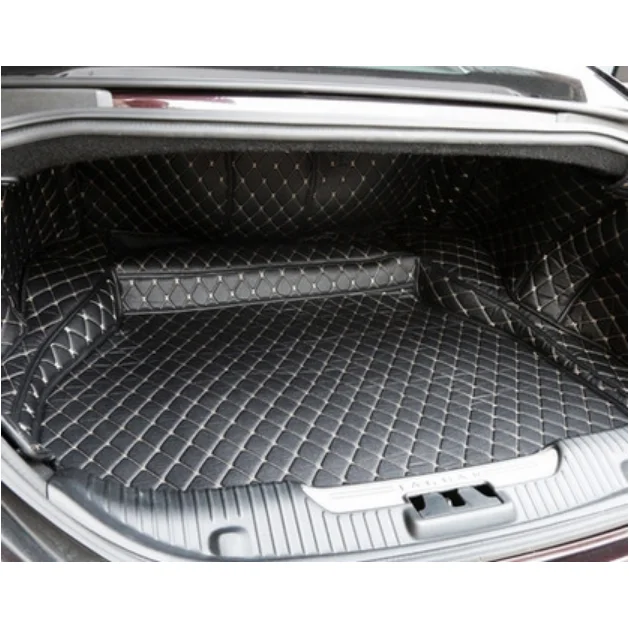 High quality Special car trunk mats for Jaguar XJL 2016-2010 waterproof cargo liner boot carpets for Jaguar XJL 2015 styling