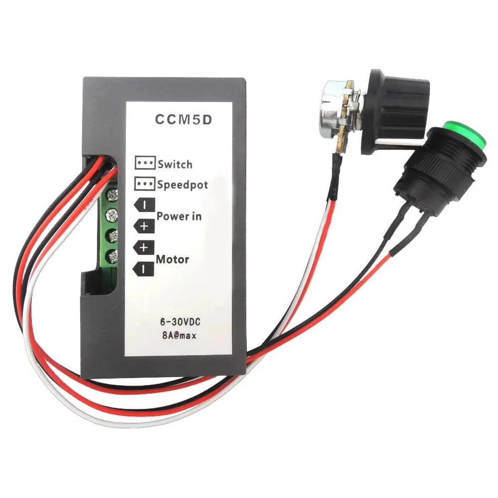 

Motor Speed Controller DC CCM5D Digital Display LED PWM Stepless Adjustable Control Switch Regulador De Voltaje Brushless