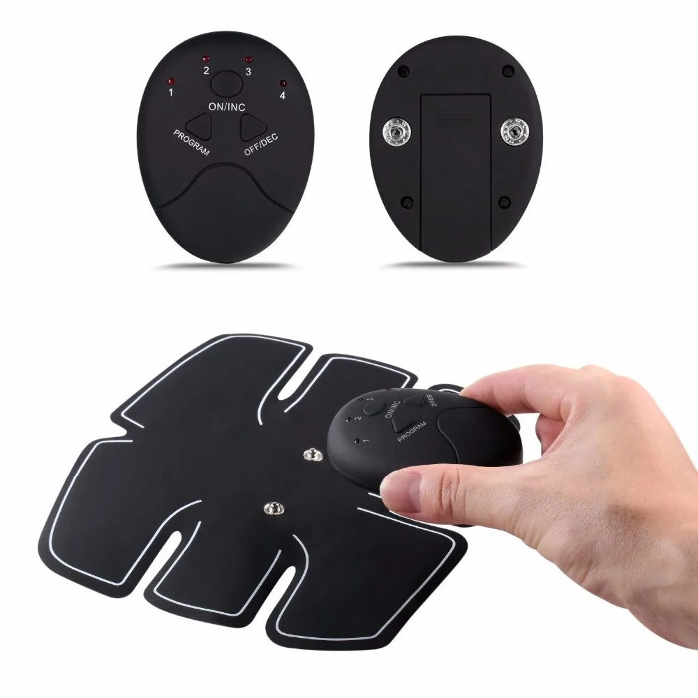 Abdominal Muscle Trainer Electronic Exerciser Machine Fitness Toner Belly Leg Arm Exercise Toning Gear Workout Equipment | Спорт и