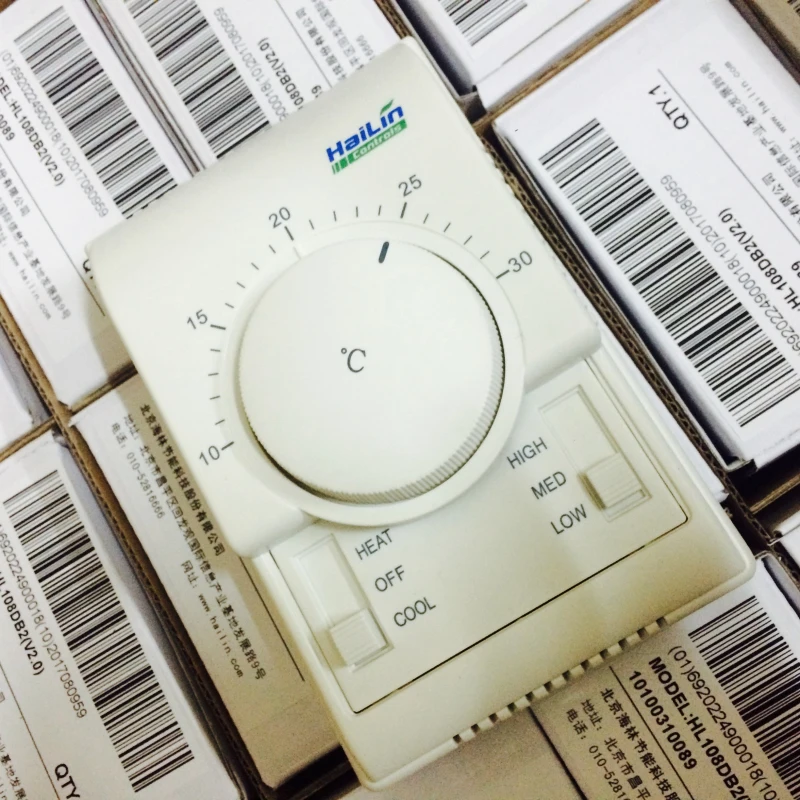 HL107DB2 Hailin термостат для центрального кондиционера механический переключатель