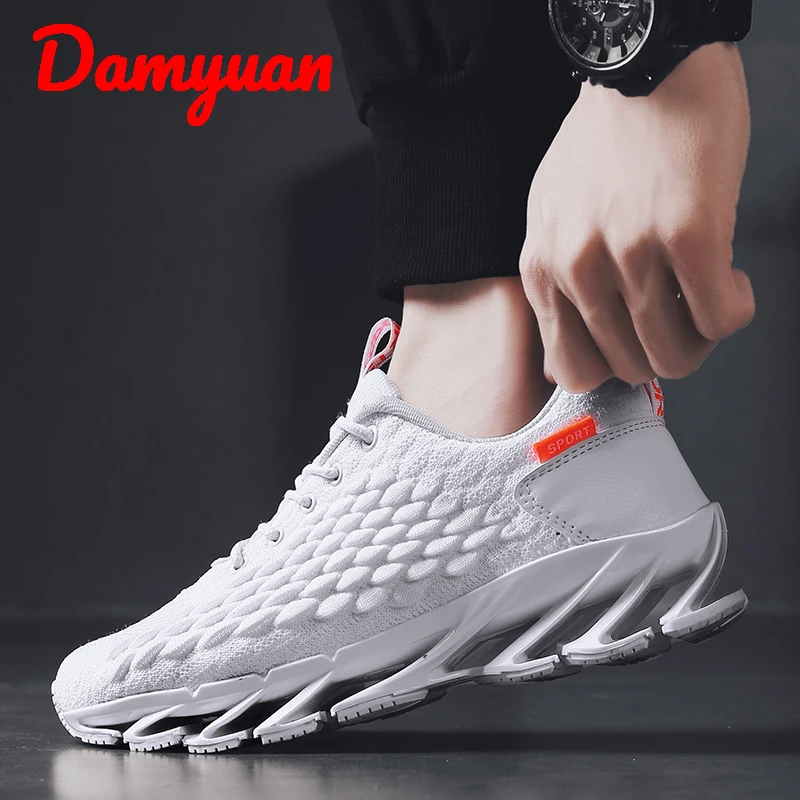Damyuan, новинка, зимние мужские теплые и удобные кроссовки, дышащие кроссовки для прогулок, большой размер 45