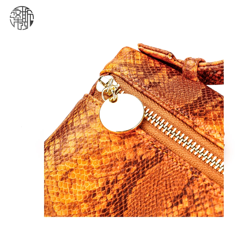 Zenos женская сумка со змеиным узором мини модная роскошные премиум женские