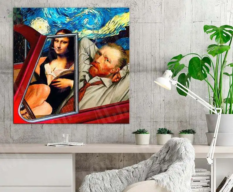 

Van Gogh Art Canvas Oil Painting Print Wall Decoration For Home Office