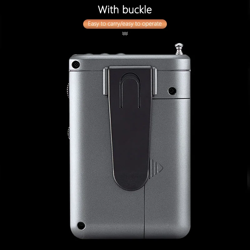 Полнодиапазонный радиоприемник FM/AM/SW World Band с ЖК-дисплеем Портативный карманное