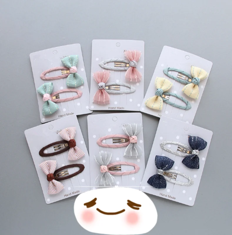 Модный комплект одежды из 2 шт./компл. полосы ленты кружева ручной работы с бантом