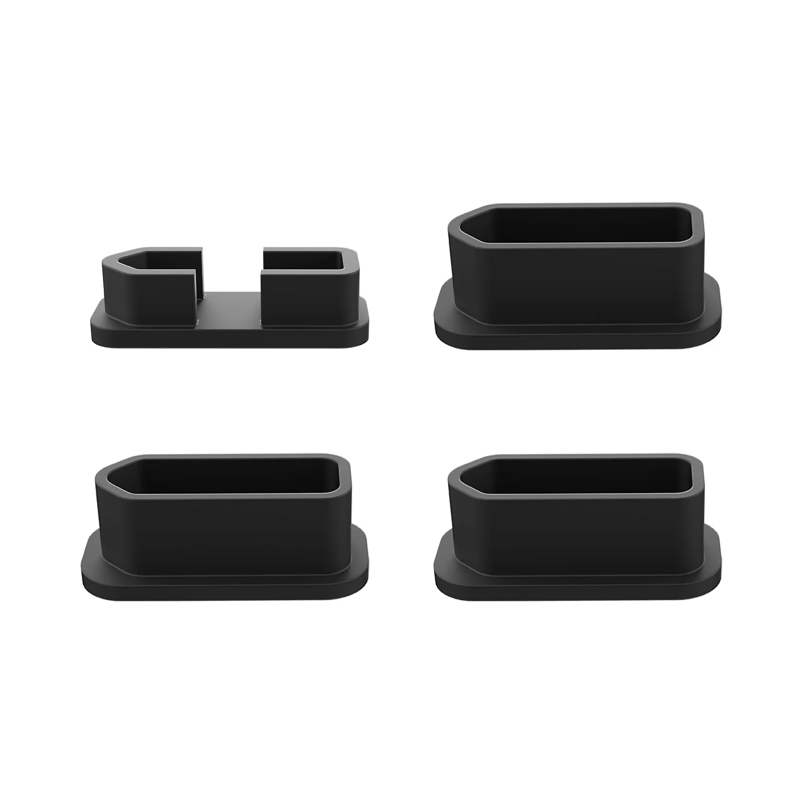 4Pcs/Set Charging Port Protective Cover for DJI FPV Done Battery Plug Dustproof Silicone Cap | Drone Accessories Kits