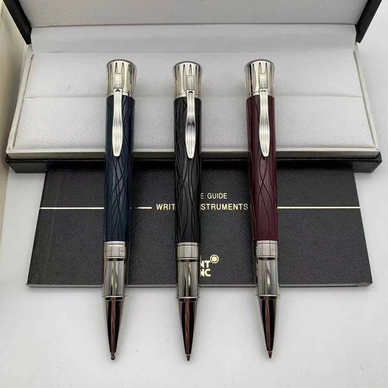 

Mont Blanc ballpoint pen writer series Mark Twain signature pen office stationery business gift school with pen box