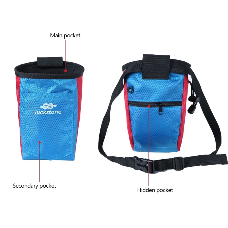 Спортивная сумка для скалолазания хранения магниевого порошка с поясным ремнем