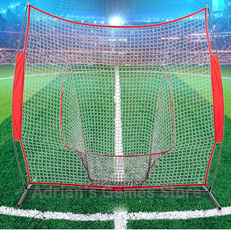 7 × 7ft Бейсбол и софтбол практика Net рамки Strike Zone качки занятий