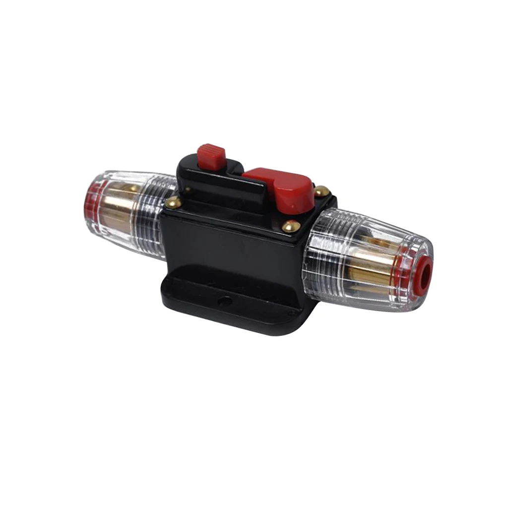 Постоянный ток 12-48 В встроенный выключатель 40 А ручной переключатель сброса