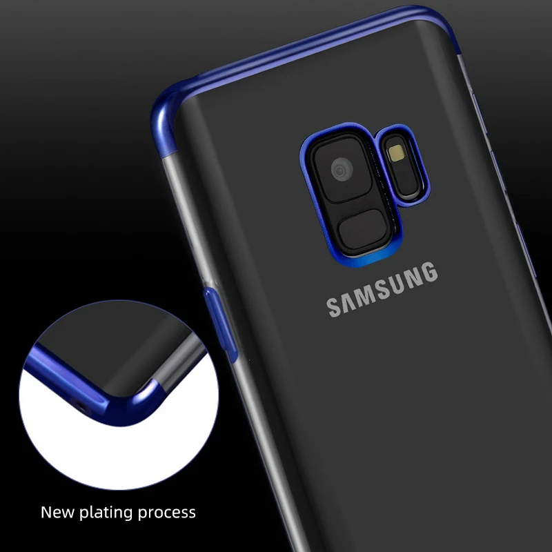 

For Samsung S9 S8 S10 S20 FE Note 8 9 10 20 Plus Ultra Soft Transparent Case for Galaxy A50 A30 A40 A60 A51 4G A71 5G TPU Cove
