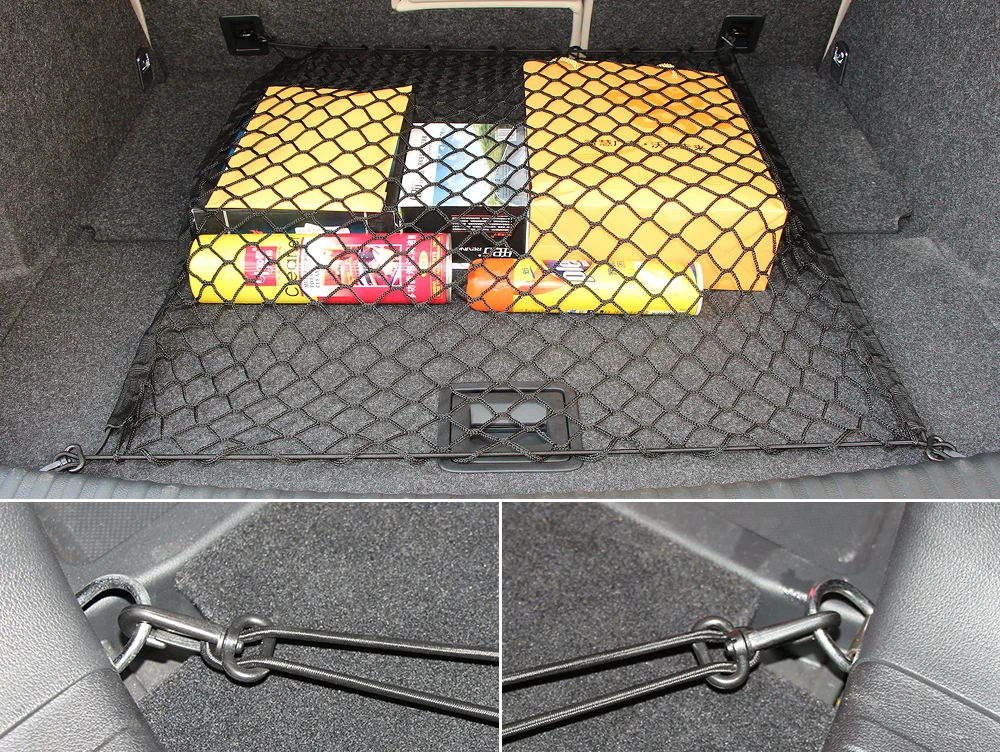 Багажник автомобиля сетка грузовой багаж для nissan qashqai volkswagen golf 4 volvo v40 bmw e39 opel corsa d