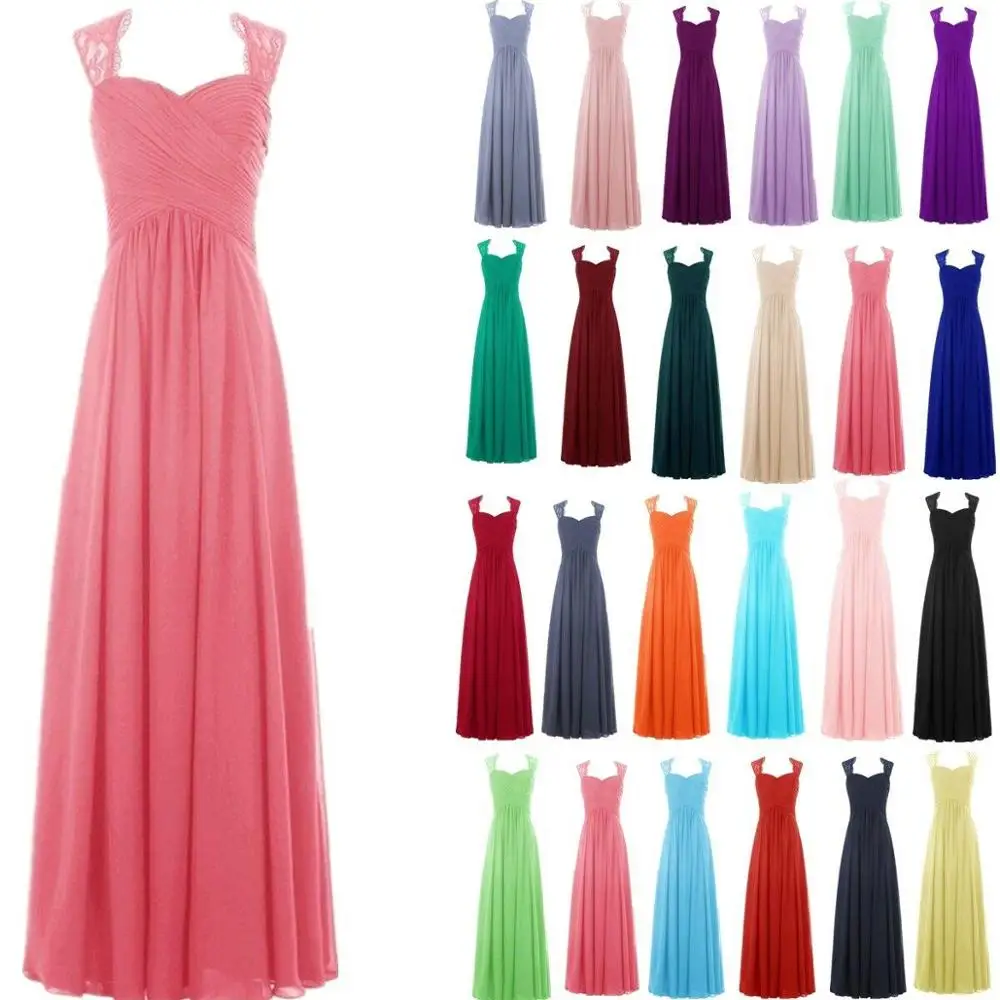 

A line Chiffon Lace Pleated Sweetheart elegant off-shoulder bridesmaid dresses Wedding party dresses robe de soiree Lace Up