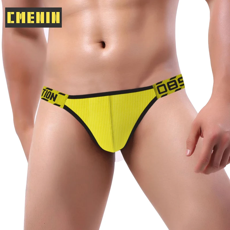 

Cotton Underpants Gay Men Sexy Man's Underwear Thong Men Jockstrap Breathable Mens Thongs And G strings Top BS3109