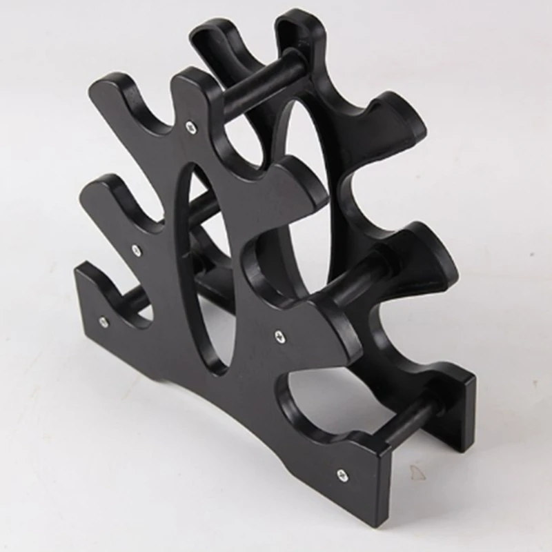 

2Pcs Household Dumbbell Rack Office Small Plastic Dumbbell Rack Fitness Personal Training Dumbbell Rack