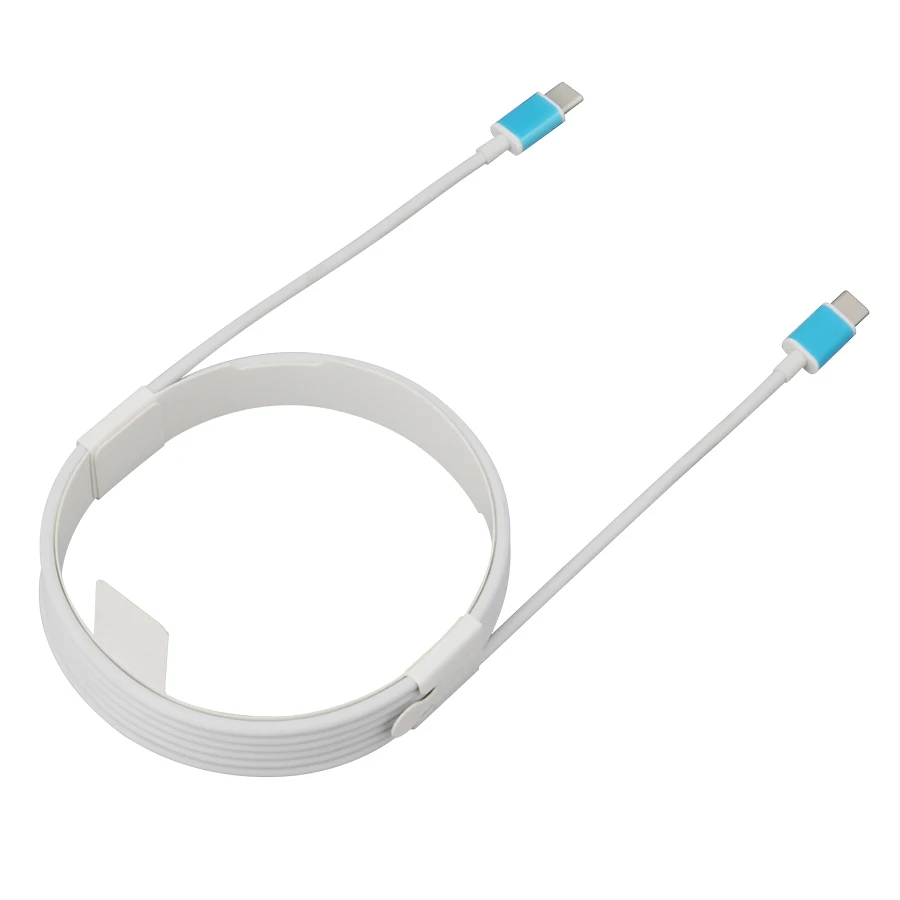 Двусторонний кабель USB Type C 2 м 1 для передачи данных зарядка внешнего аккумулятора