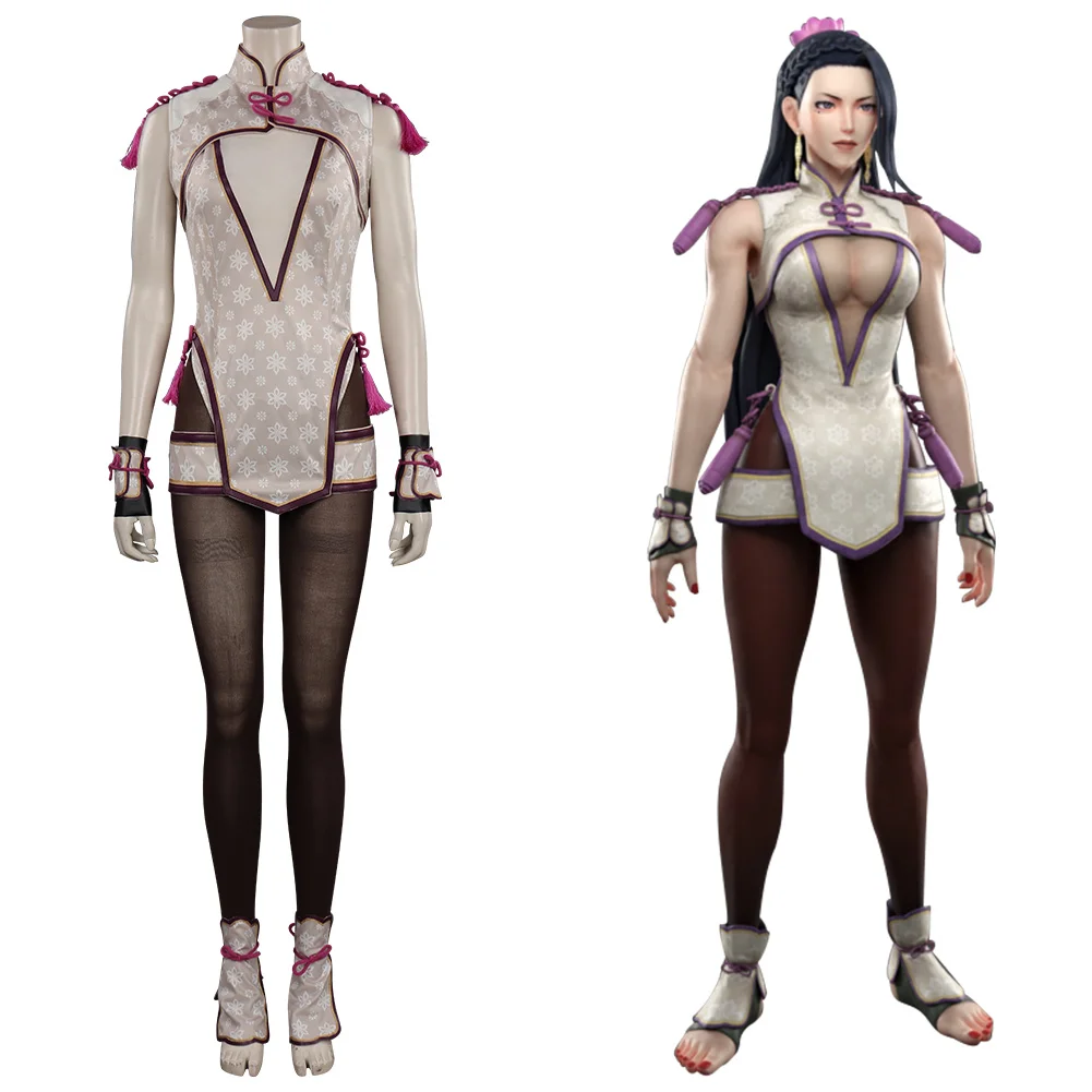 

King of Fighters KOF - Luong Cosplay Costume Outfits Halloween Carnival Suit