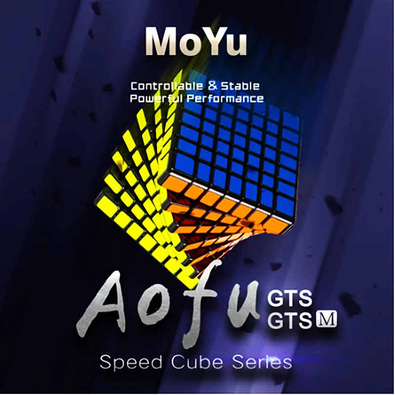 

MoYu Aofu 7x7x7 GTS M Cubo Magnetic magic gts M Puzzle Cubes moyu GTSM 7x7 Magic Cube Speed Magnets Magico cube Kids Toys Gifts