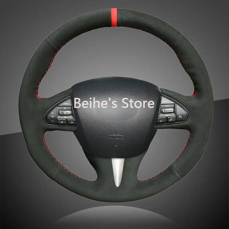 

Artificial Leather Car Braid On Steering Wheel Cover for Infiniti Q50 2014-2015