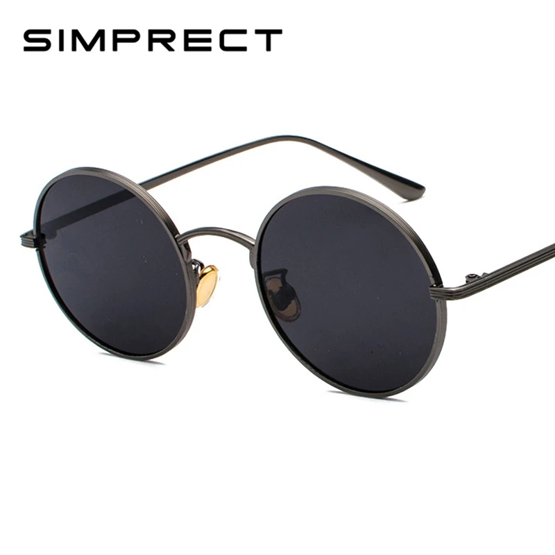 Солнцезащитные очки SIMPRECT в стиле ретро для мужчин и женщин роскошные брендовые
