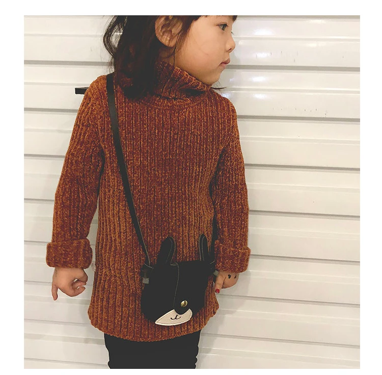 

Cute Kids Baby Girls Mini Crossbody Bag Rabbit PU Handbag Children Shoulder Bag Gift Messenger Bags