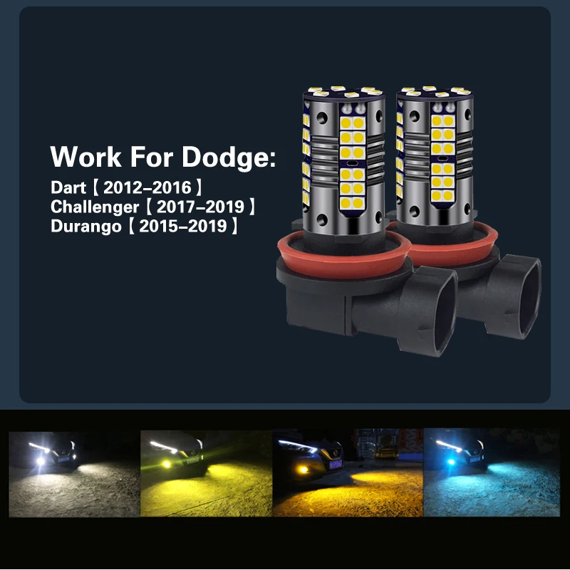 2 светодиодный т. светодиодсветильник Противотуманные фары H11 лампа Canbus без