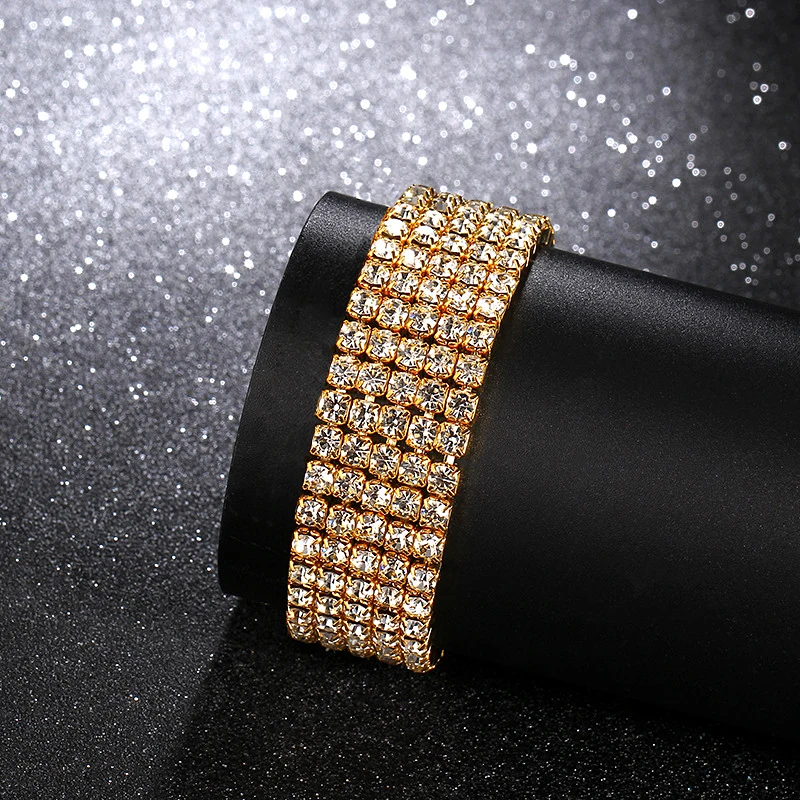 Luyun Женские Ювелирные изделия стразы браслет многоцветный роскошный из