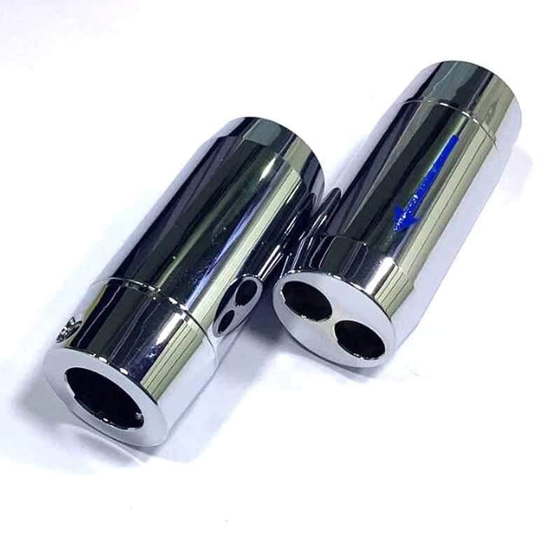 Фото 4pcs HiFi Aluminium Y Splitter Speaker Audio Power Cable Wire Adapter Plug 11mm  1to2X7mm №4