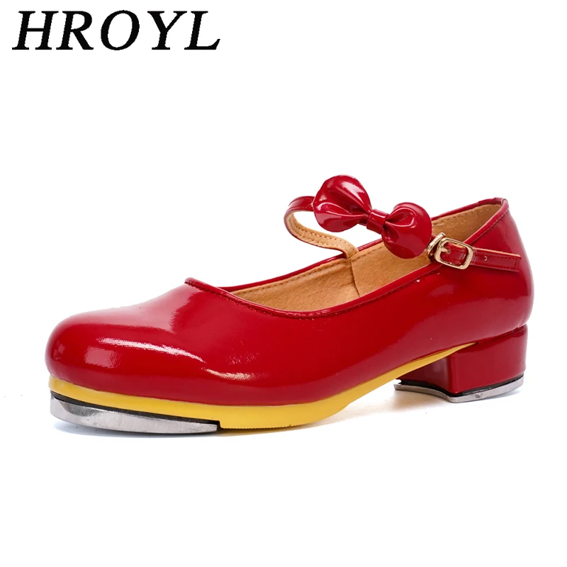 Женские туфли для танцев Tap классические бальных с высоким звуком пять цветов на