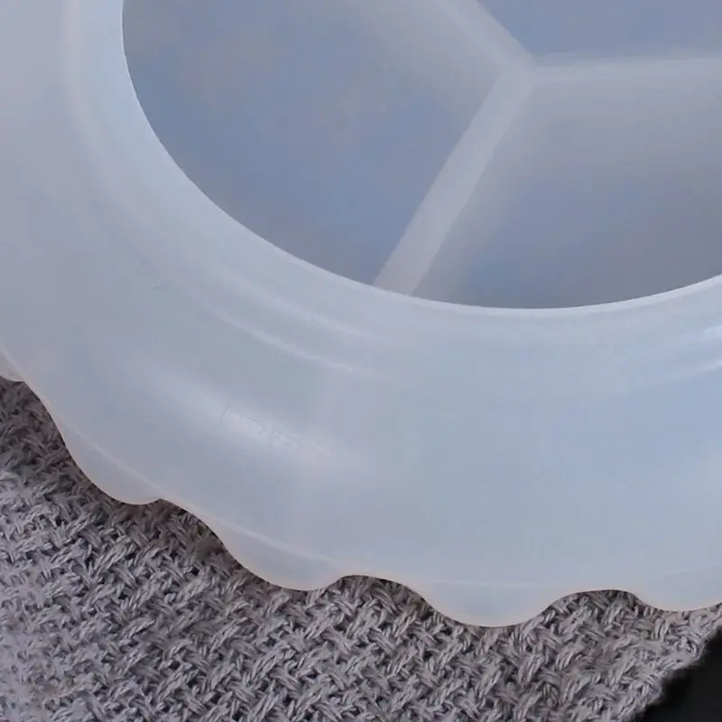 

Crystal Epoxy Resin Mold Wave Dish Casting Silicone Mould Handmade DIY Crafts Decorations Making Tools