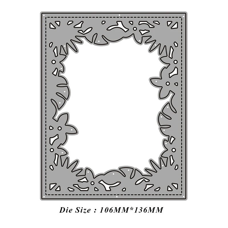 26pcs Background Frame Metal Cutting Dies for DIY Scrapbooking Photo Album Decorative Embossing Paper Card Crafts Die Cut - Цвет: Золотой