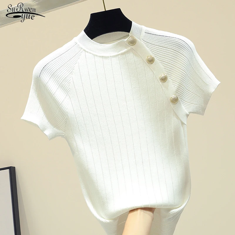 Новинка лета 2021 стильные женские топы тонкие простые белые рубашки женская