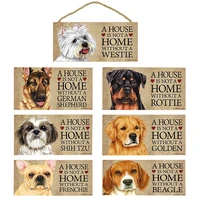 dog house decor wooden sign plaque wood lovely friendship wooden pendant for wooden sign dog house decoration wall decor dog tag