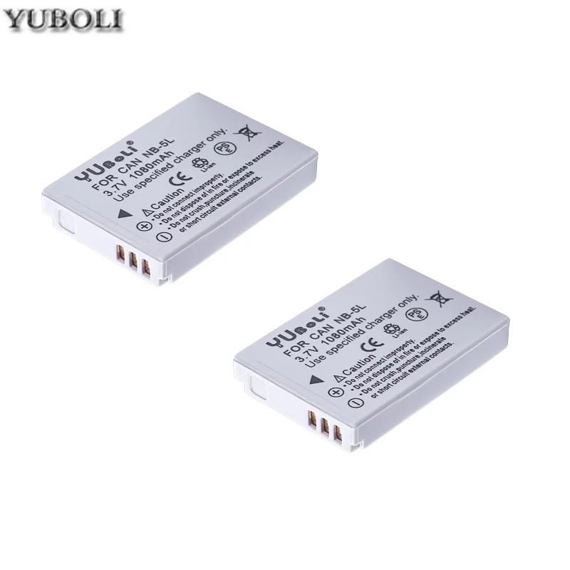 NB-5L NB5L NB 5L батарея+ зарядное устройство для Canon SX200is SX210 камера батарея для Canon PowerShot S100 S110 SD950 SD970 батарея - Цвет: 2battery