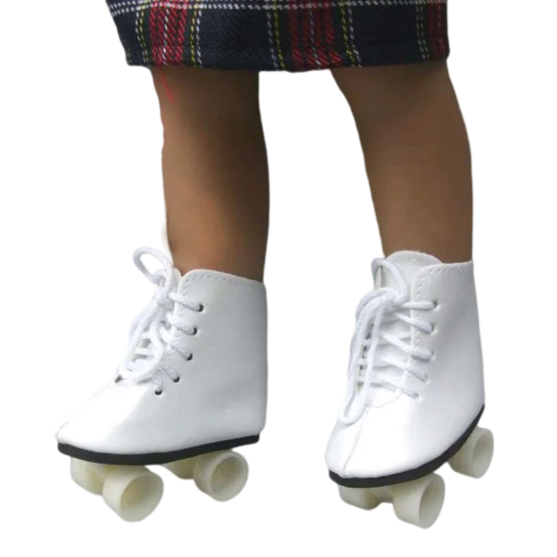 Doll Shoes Fits for 18" 45  Doll Snow Skating Boots Shoes Do