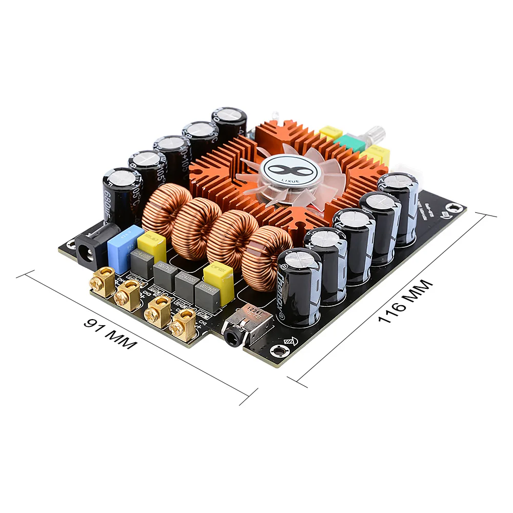 AIYIMA TDA7498E 160 Вт * 2 Плата усилителя высокой мощности 0 канальный HIFI стерео усилитель