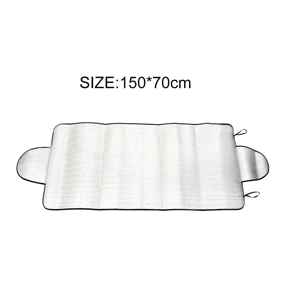 Durable Car Auto Snow Ice Protector Visor Sun Shade Fornt Rear Windshield Cover Shields New hot boutique | Дом и сад